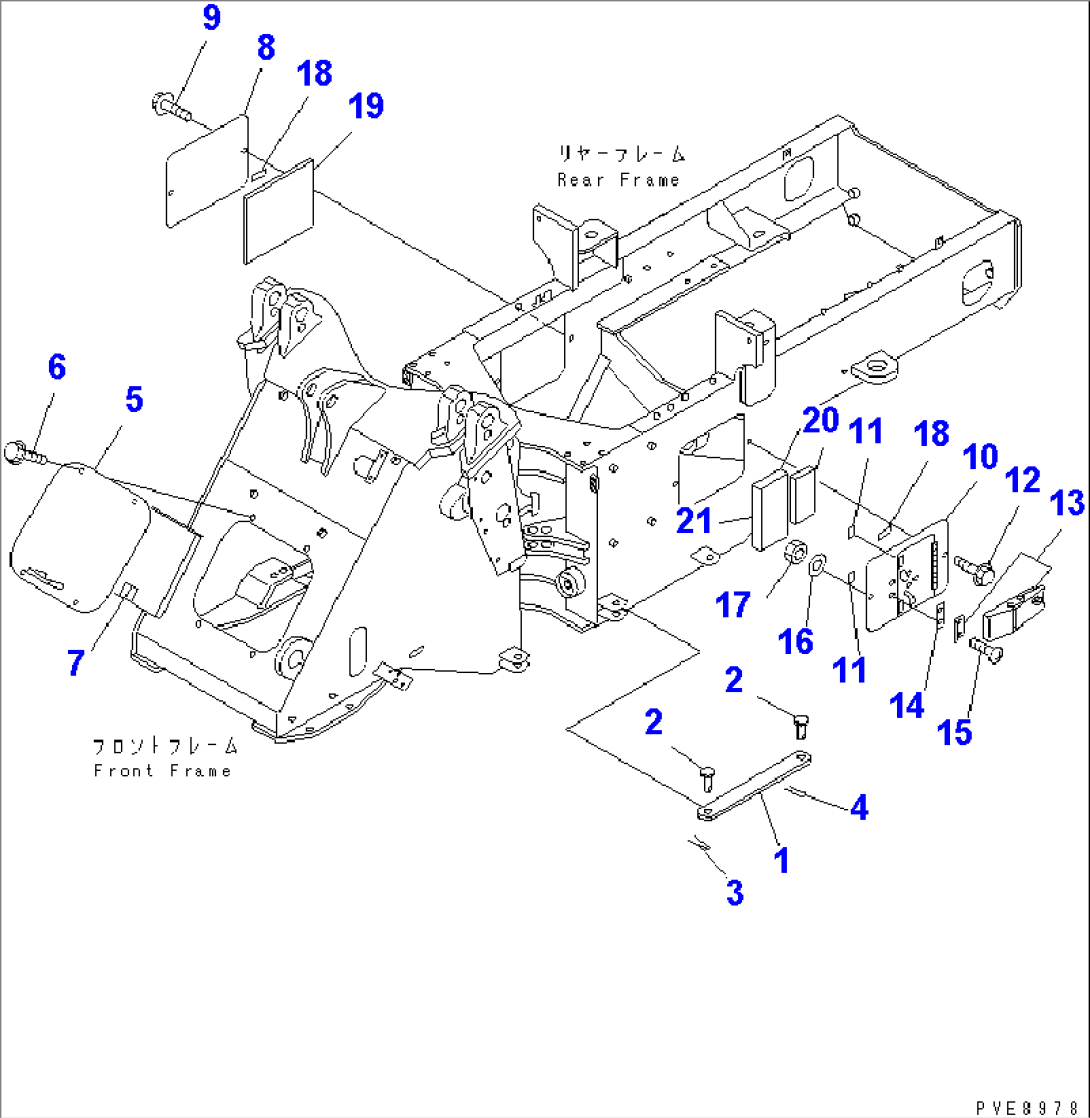 BAR LOCK AND COVER (SUPER SILENT SPECIAL SPEC.)