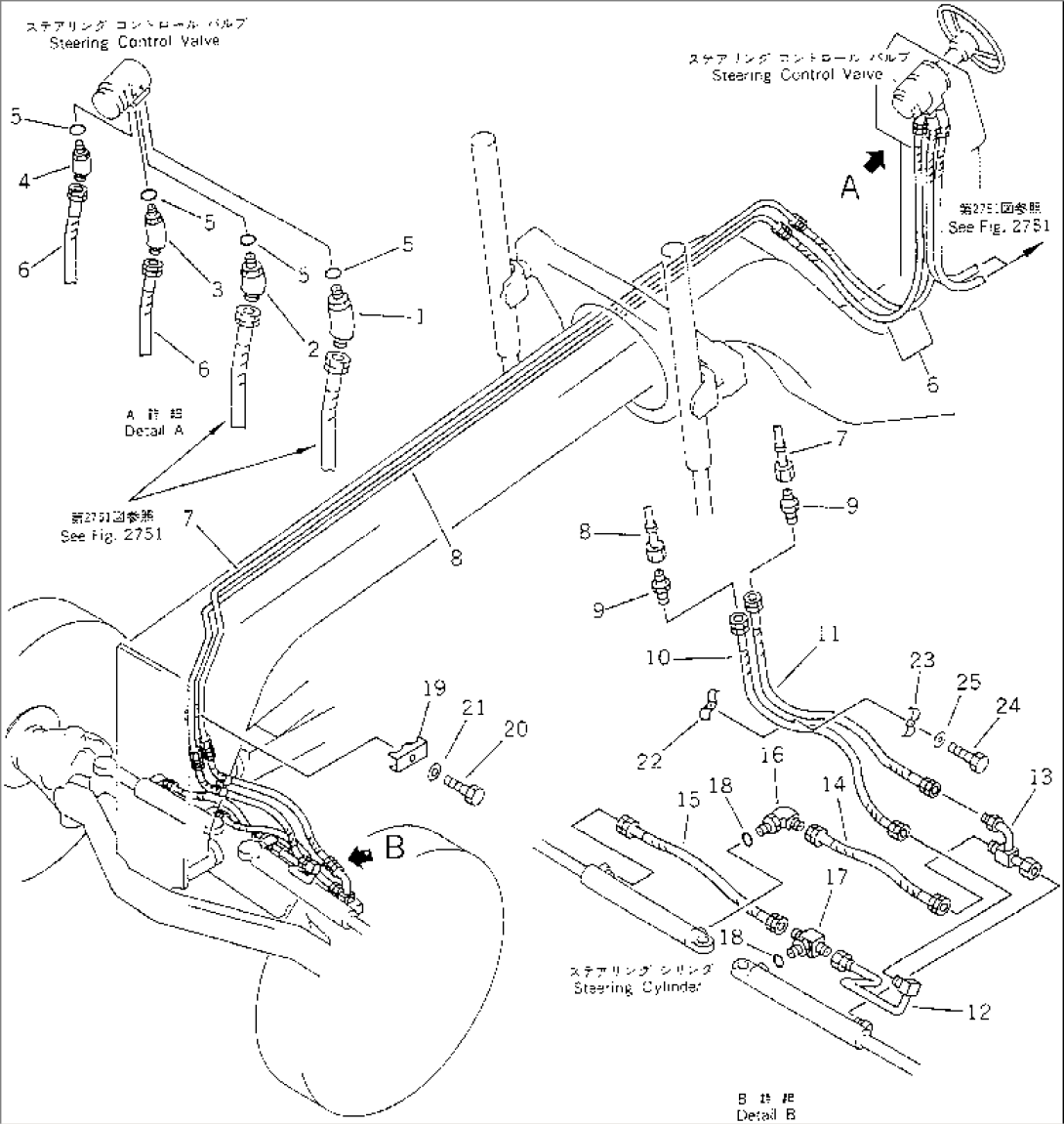 STEERING PIPING (2/2)