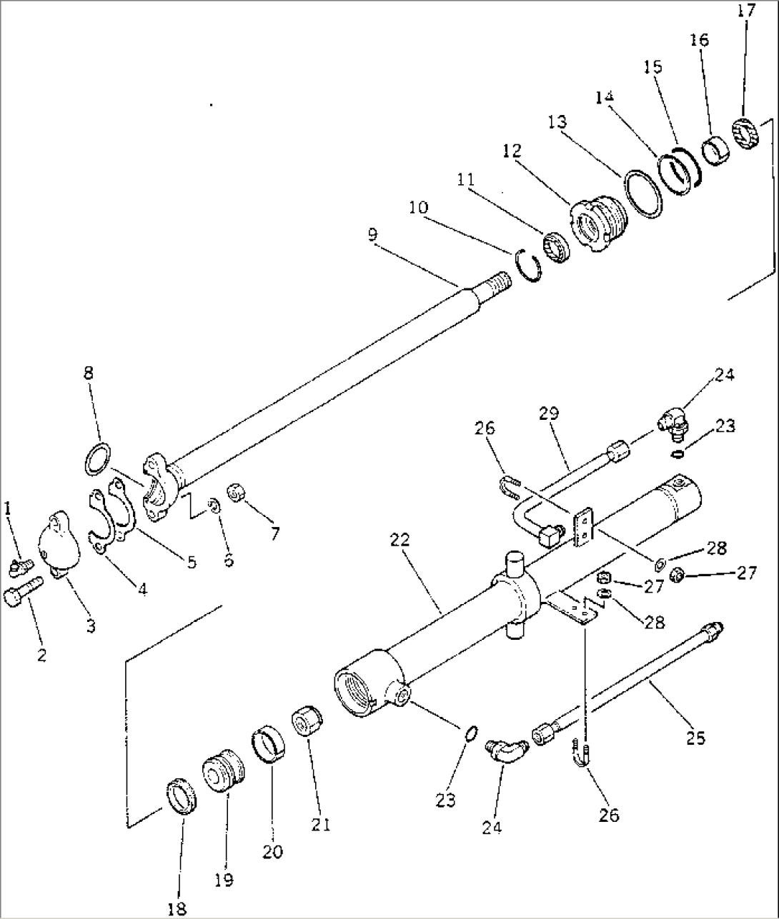 BLADE LIFT CYLINDER