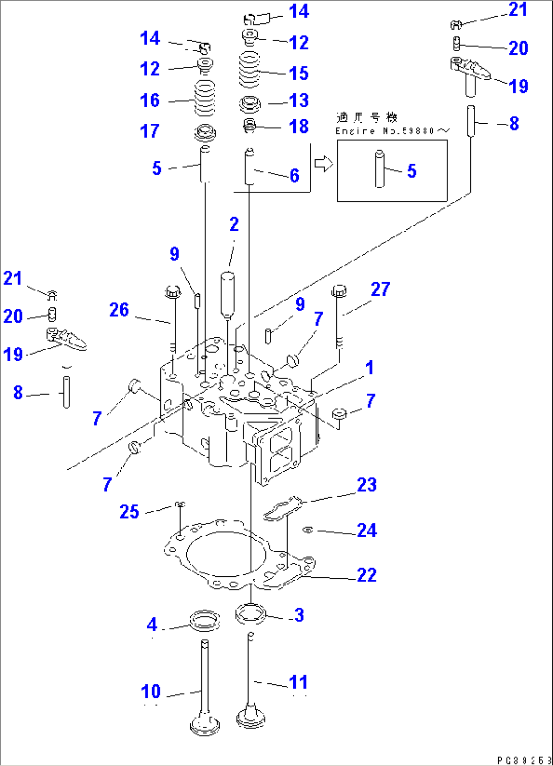 CYLINDER HEAD(#54547-68214)
