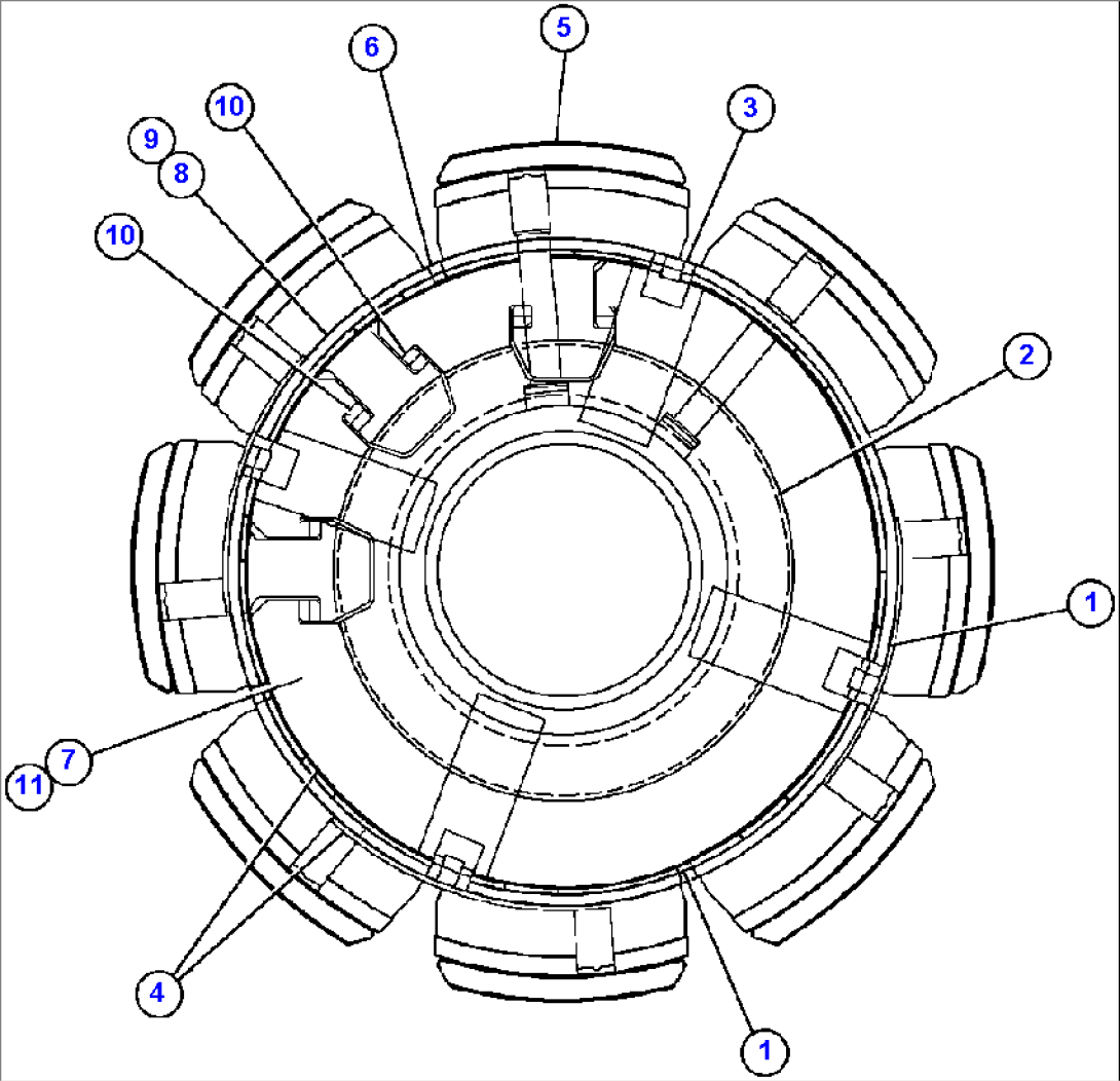 ALTERNATOR - ROTOR ASSEMBLY (GE1078)