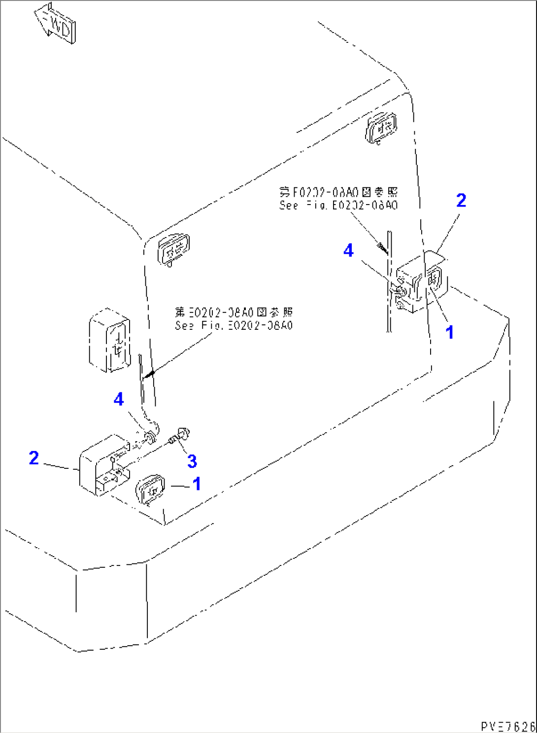 WORK LAMP (REAR WORK LAMP)