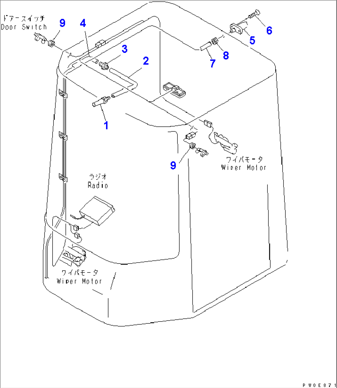 ROPS CAB (WASHER)