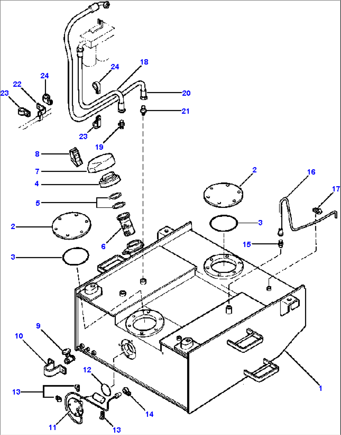 FUEL TANK AND PIPING