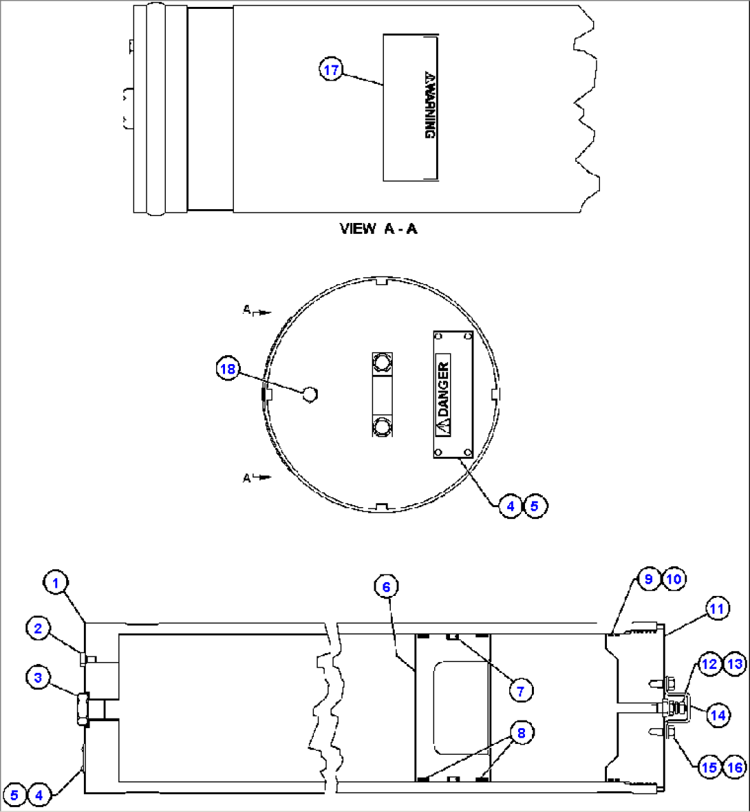 BRAKE AUXILIARY ACCUMULATOR ASSM (EC3328)