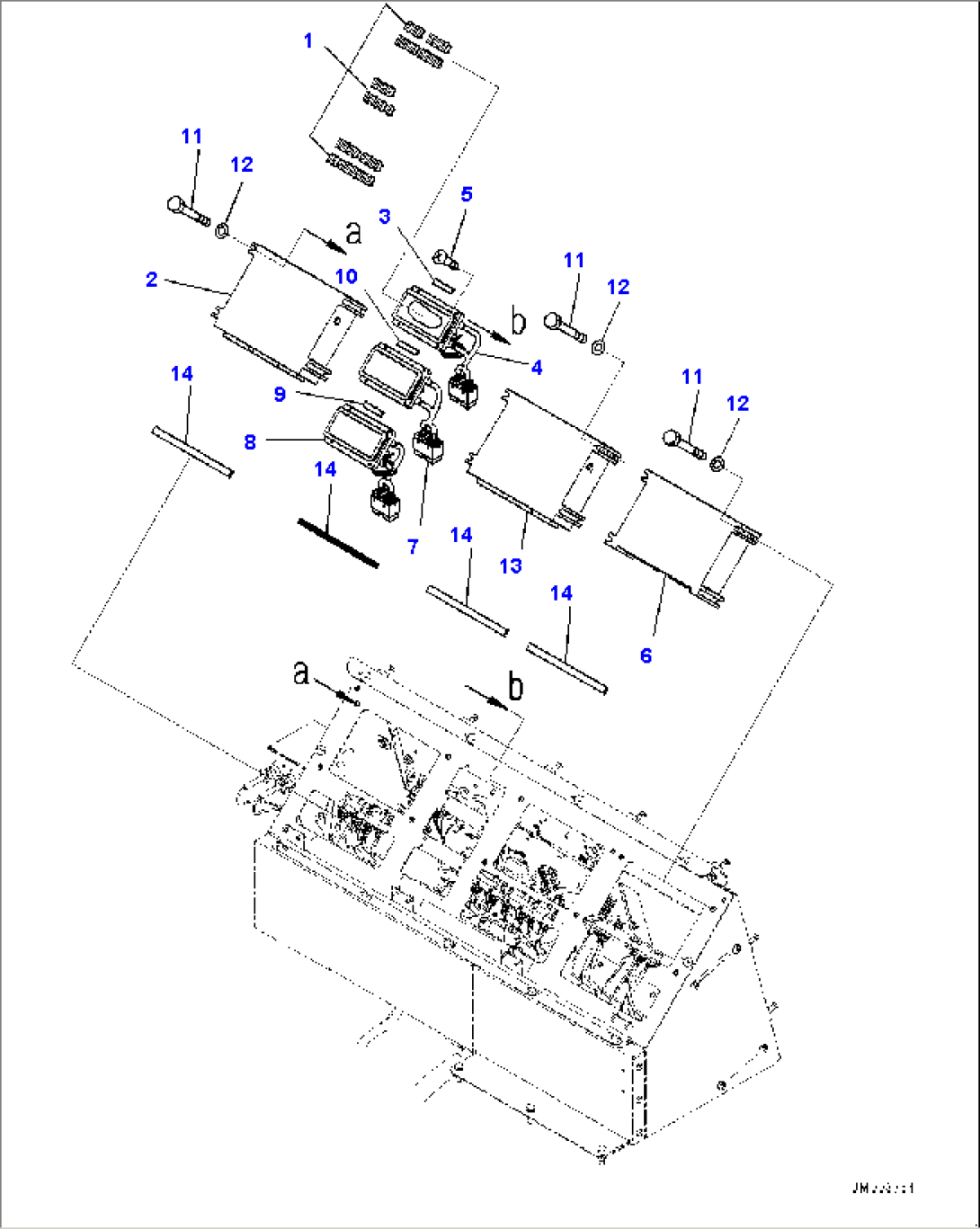Cab, Console Box (#80138-)