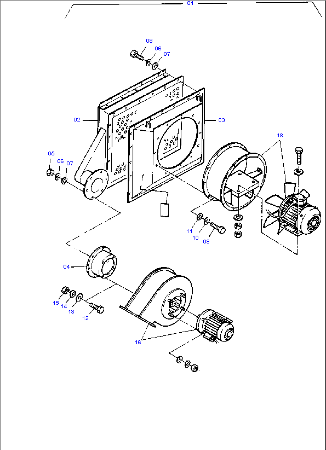 Intakte and Exhaust Blower