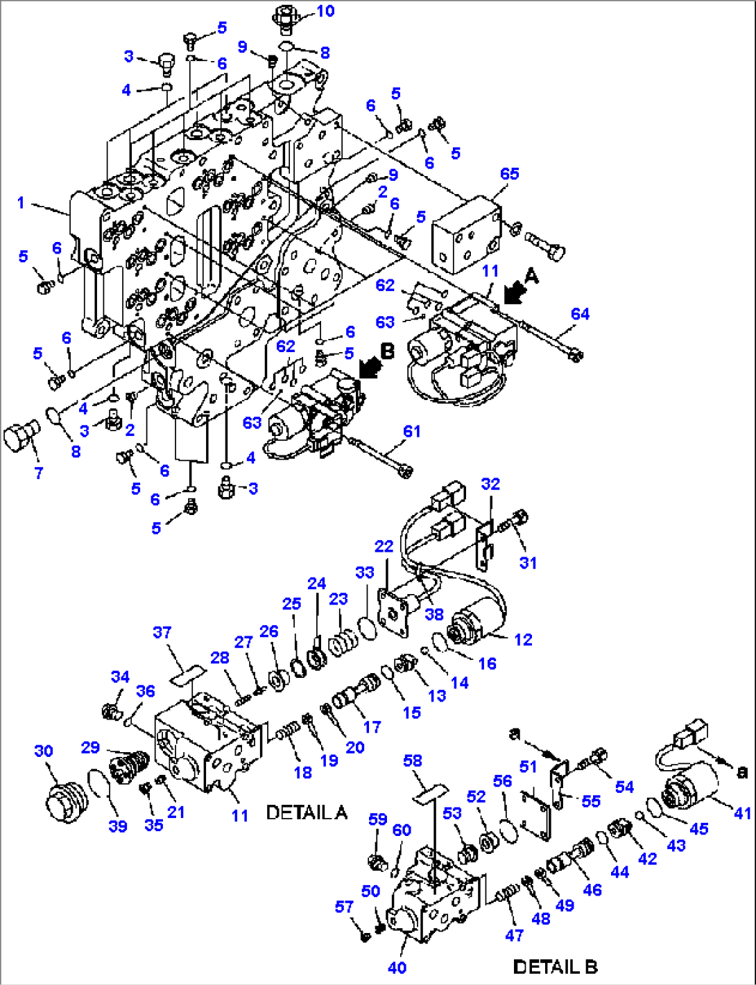 F4320-64A1 TRANSMISSION CONTROL VALVE CONTROL VALVE AND ECMV (WITH LOCK-UP)