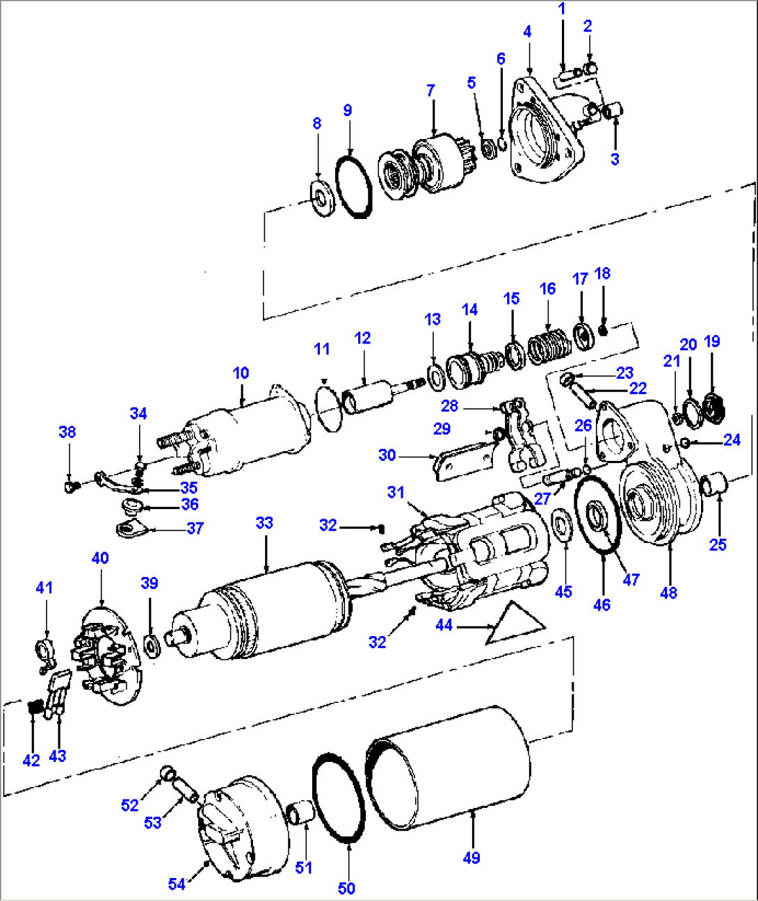 CRANKING MOTOR