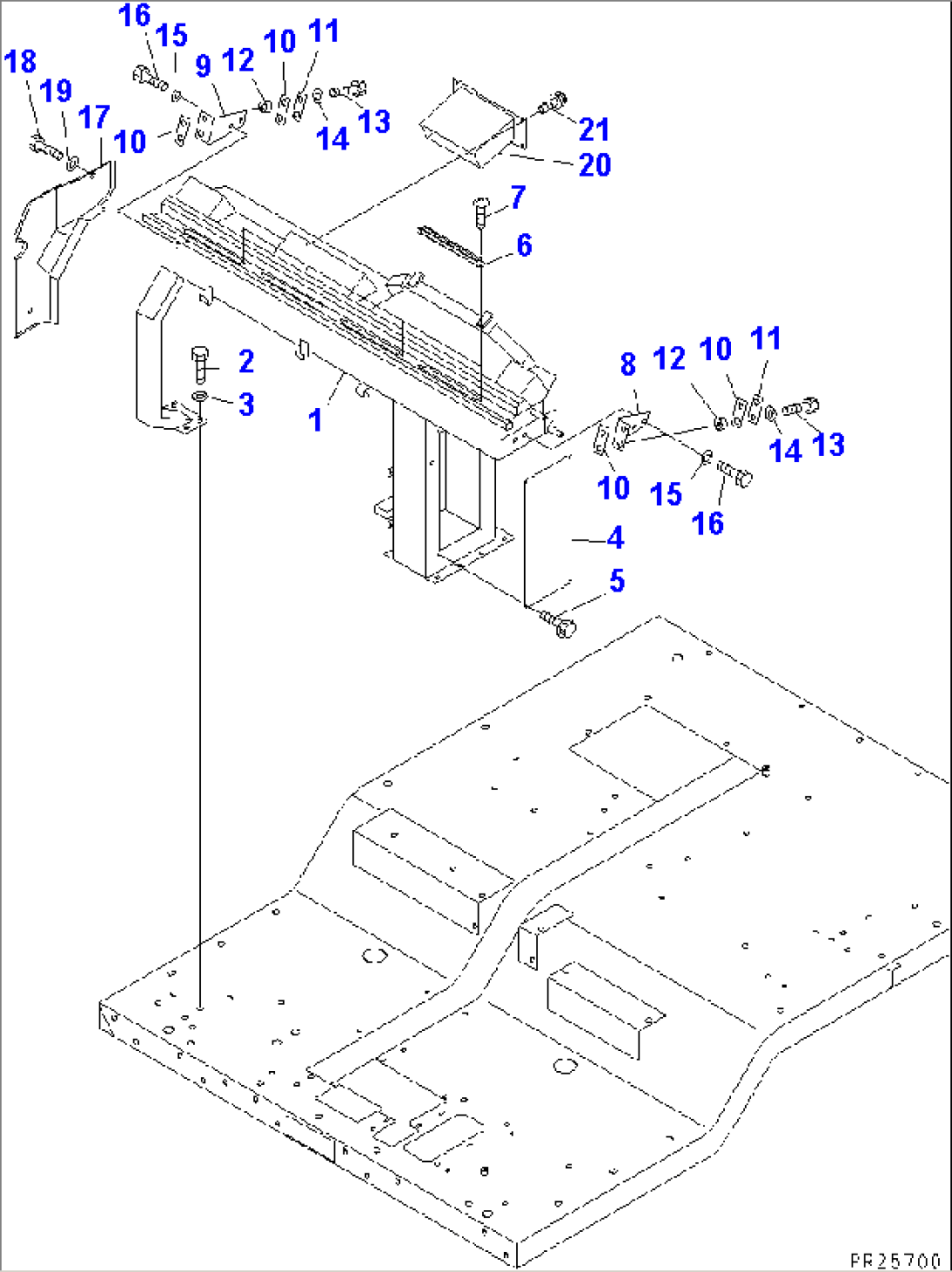 CAB INTERIOR (DASUBOARD) (1/2)(#4626-)