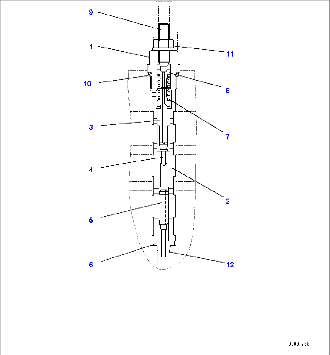 Hydrostatic Transmission (HST) Pump and Motor, Inner Parts, Pump (8/14) (#75053-)