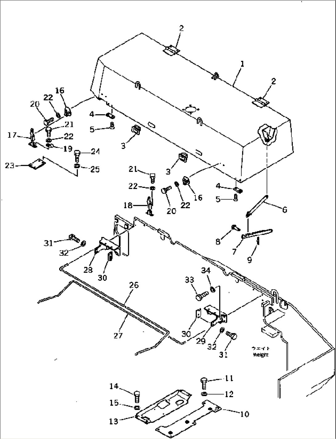 MACHINERY COMPARTMENT (1/8)