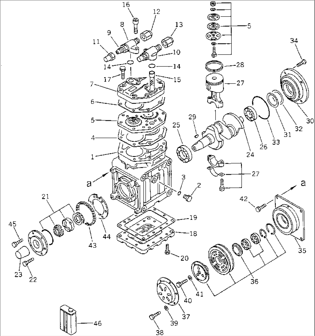 COMPRESSOR (AIR CONDITIONER)(#2093-)