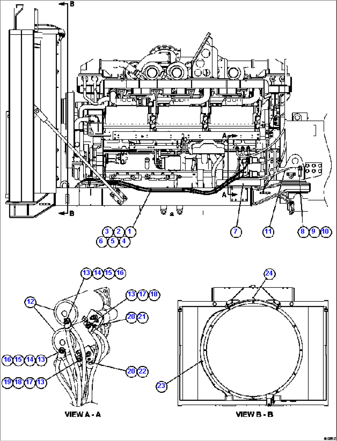 ENGINE WIRING - LEFT SIDE