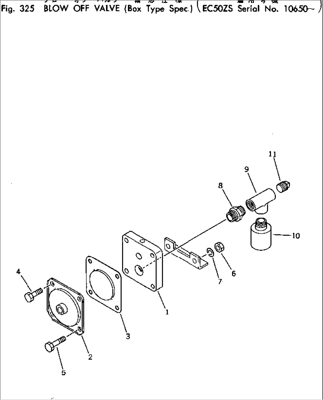 BLOW OFF VALVE (BOX TYPE)(#10650-)