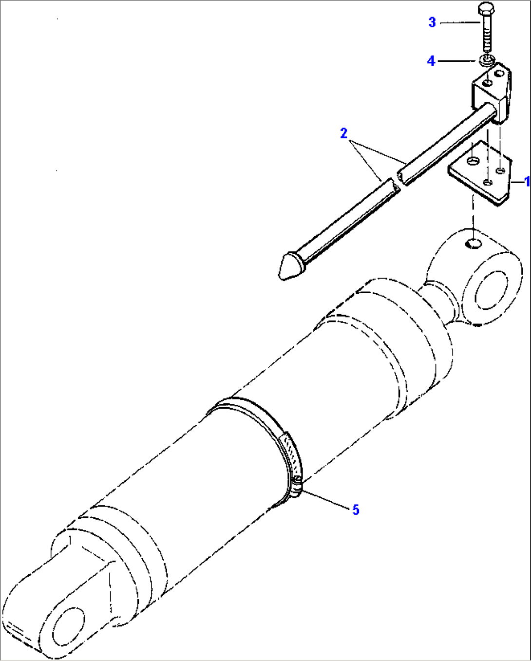 BUCKET POSITION INDICATOR