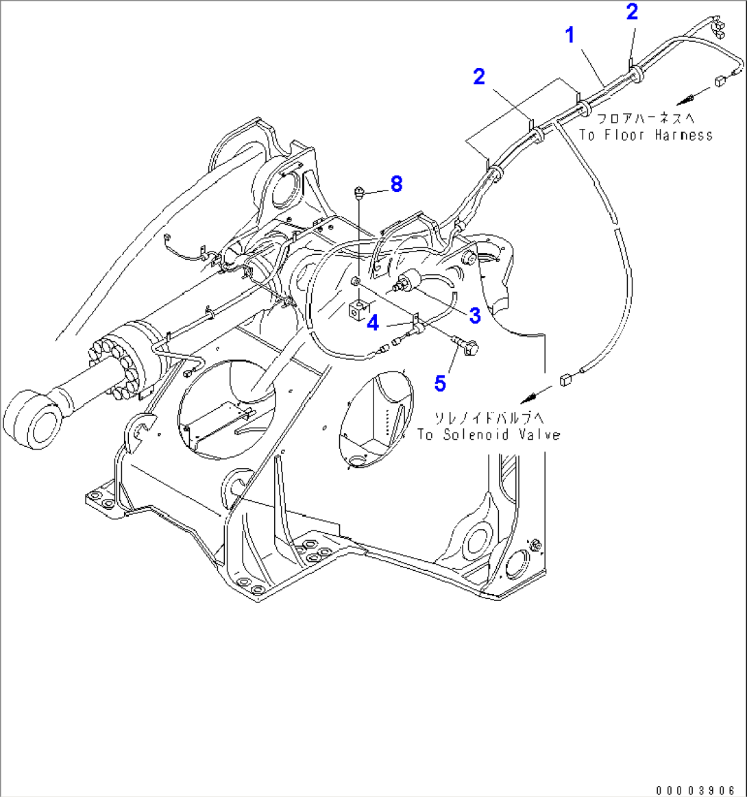 FRONT HARNESS (ADDITIONAL HARNESS) (ACTIVE WORKING)(#51001-)