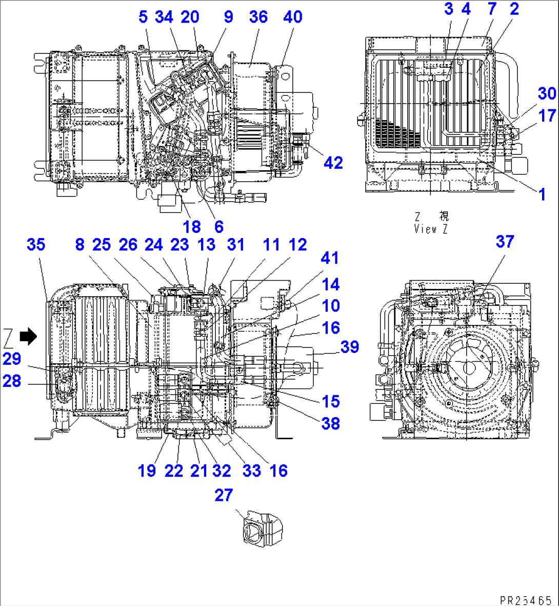 AIR CONDITIONER UNIT(#1055-)