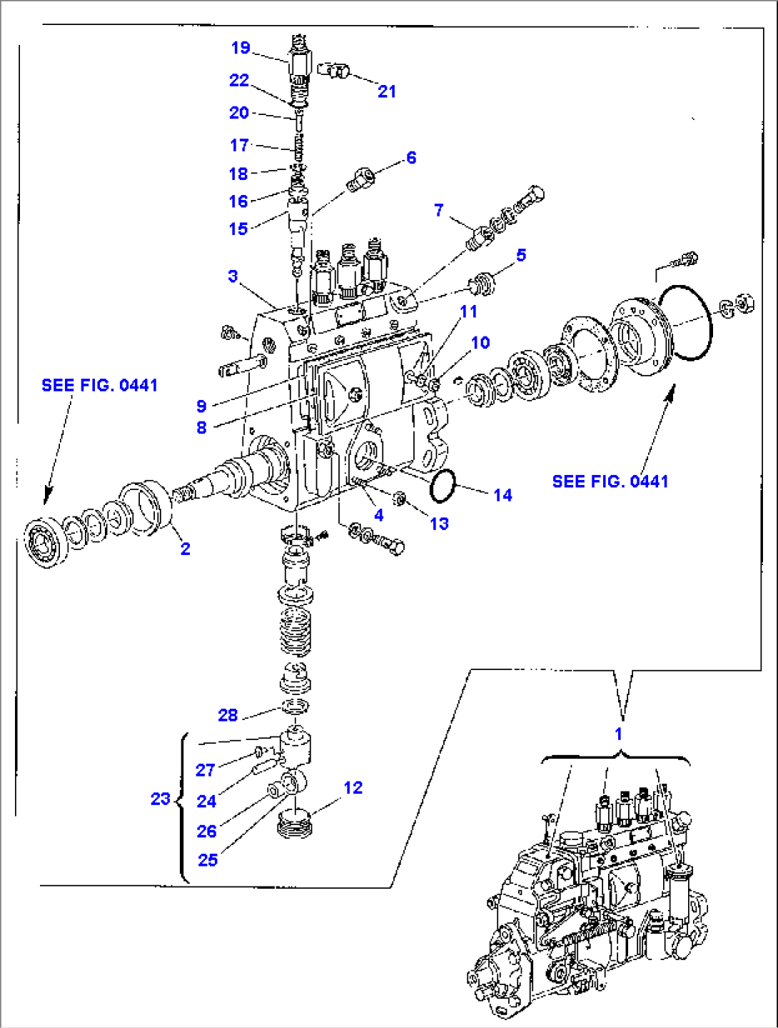 FUEL INJECTION PUMP (1/2)