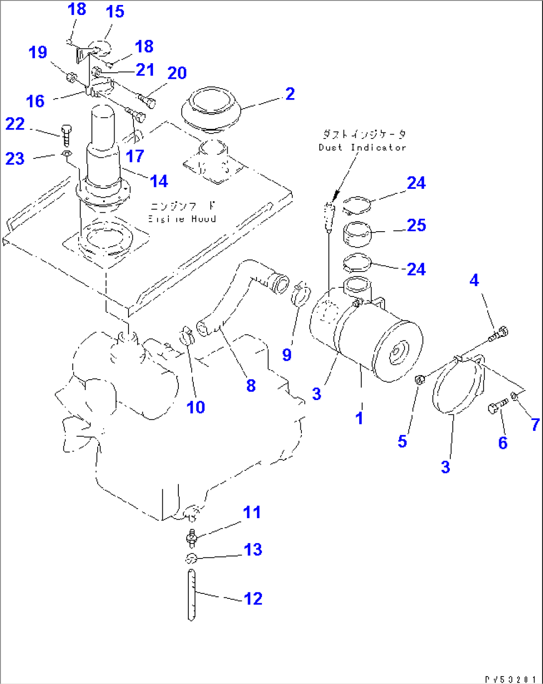 ENGINE RELATED PARTS(#11501-11517)