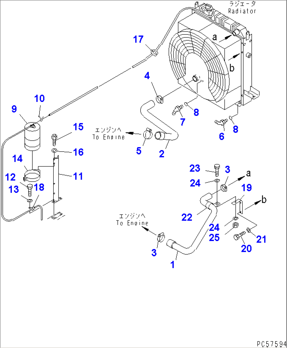 RADIATOR PIPING