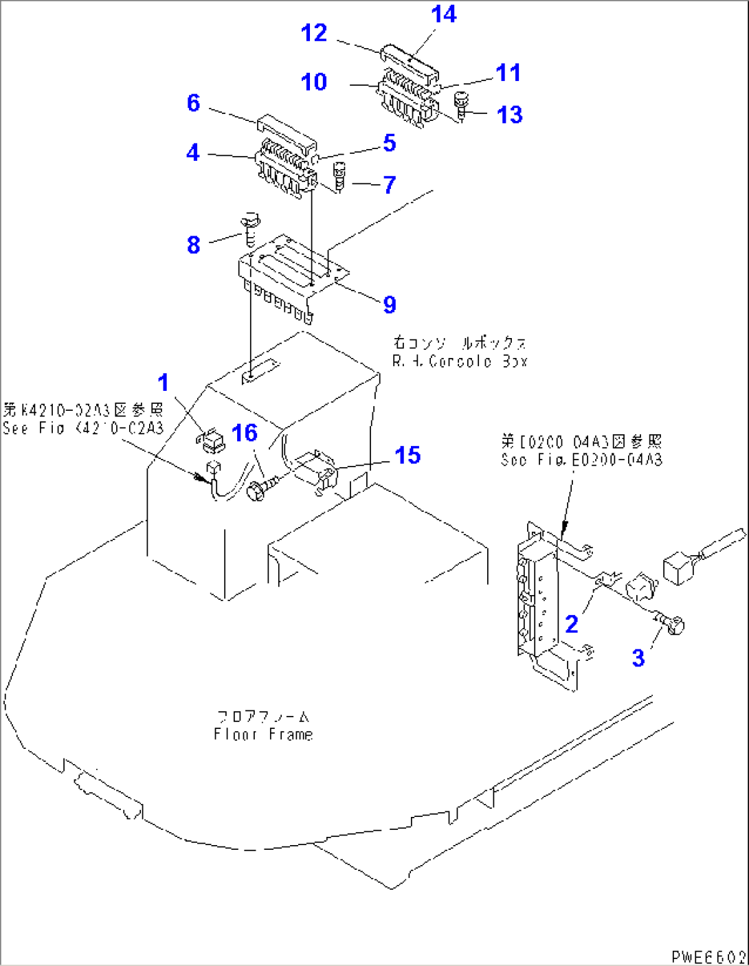 FLOOR HARNESS (FUSE BOX)