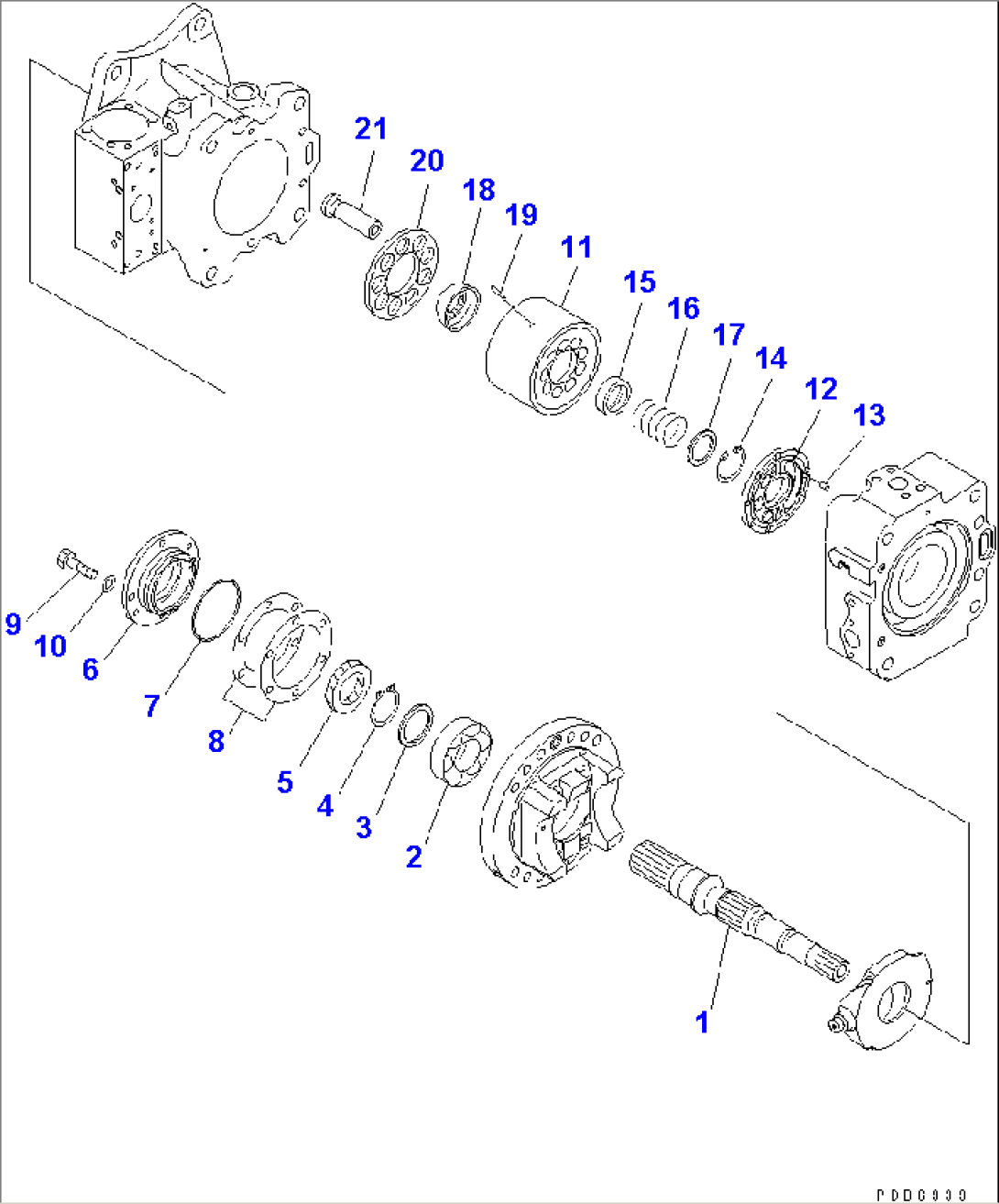 MAIN PUMP (2/14) (N0.1 PUMP)