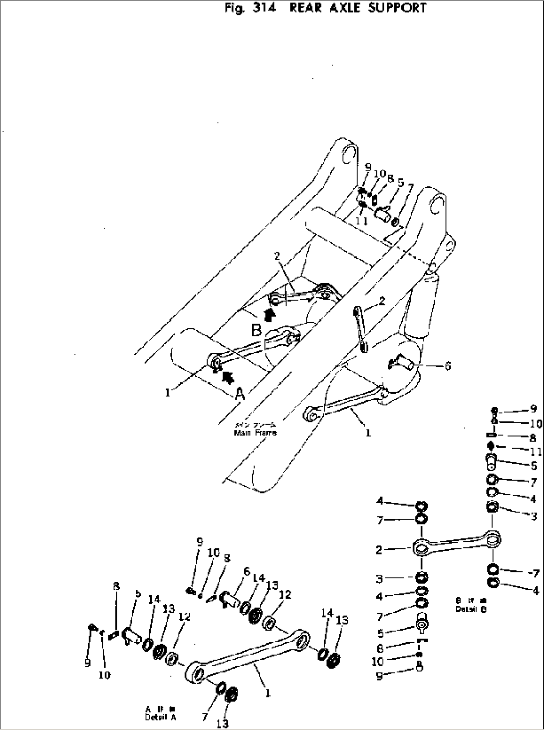 REAR AXLE SUPPORT