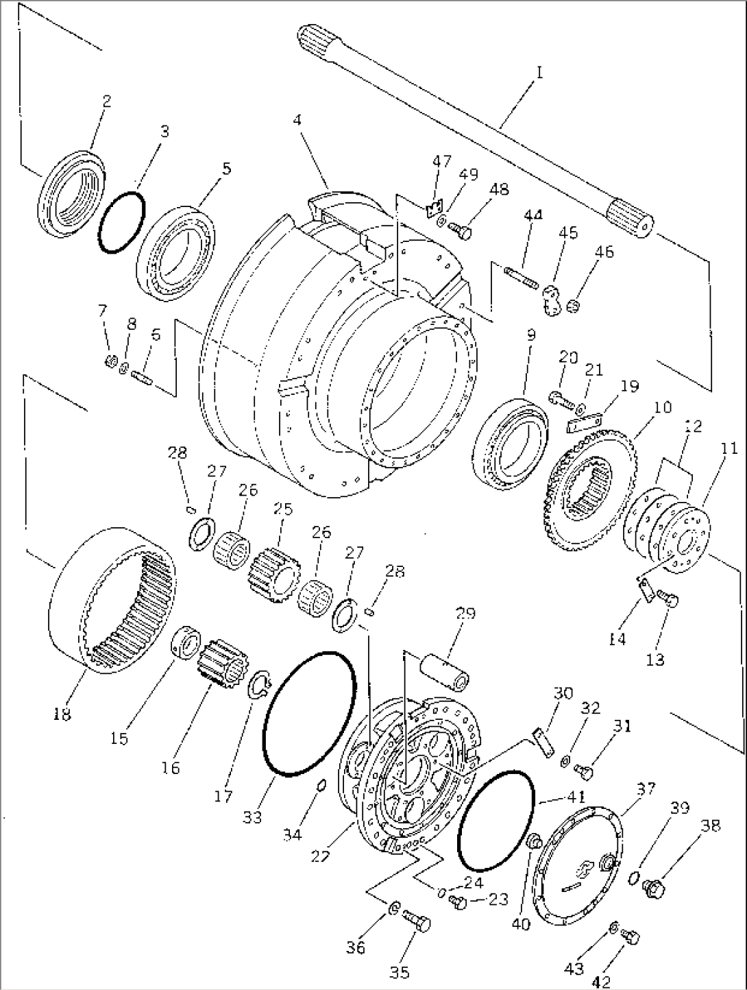 FINAL DRIVE (FOR LARGE TIRE)(#2264-)