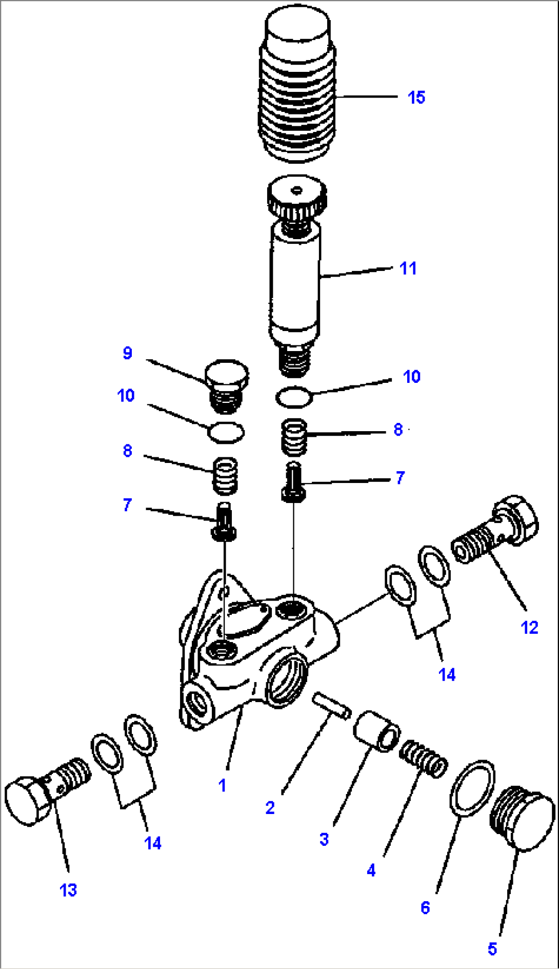 FIG. A4010-G3T7 FUEL INJECTION PUMP - FEED PUMP