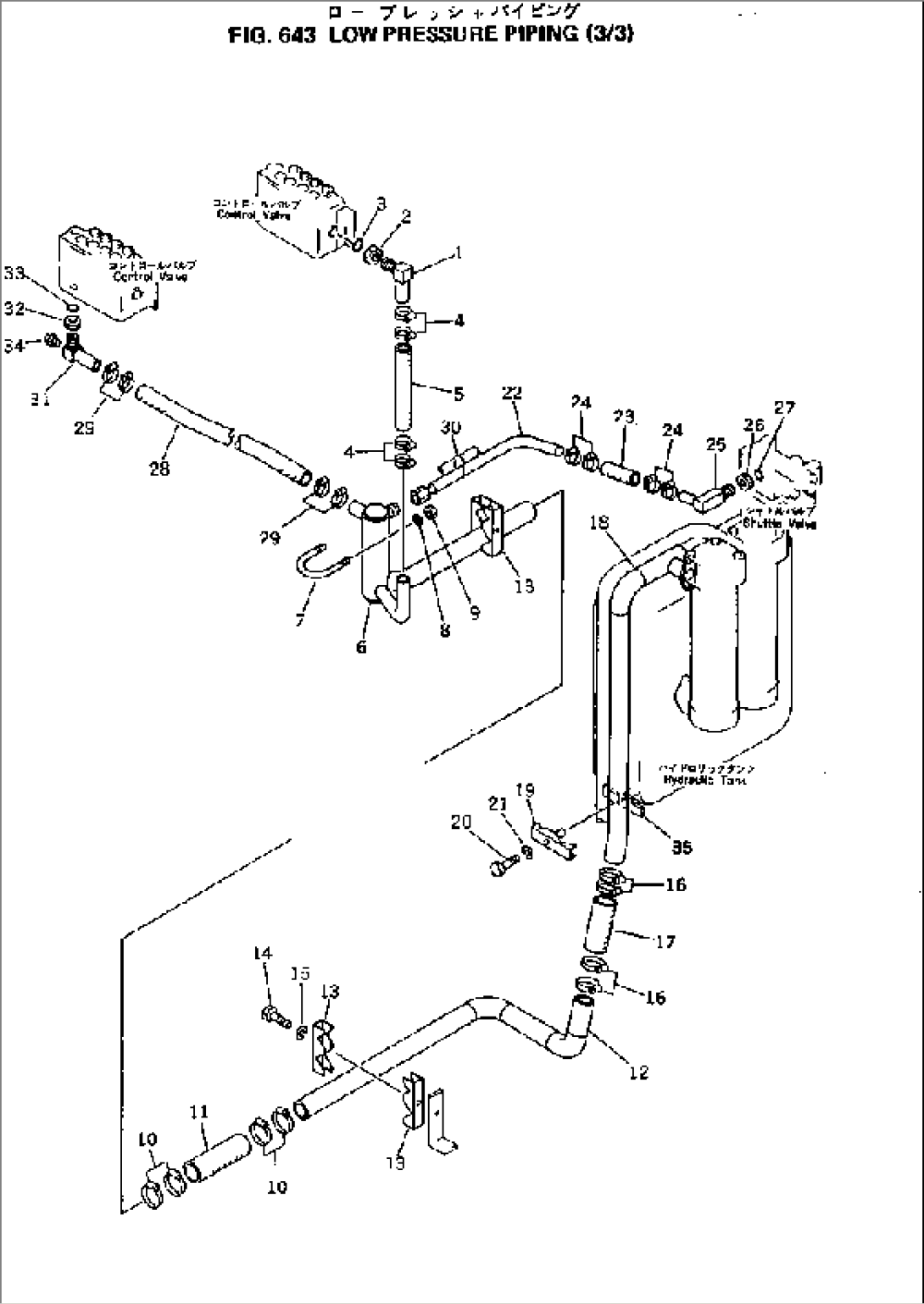 LOW PRESSURE PIPING (3/3)