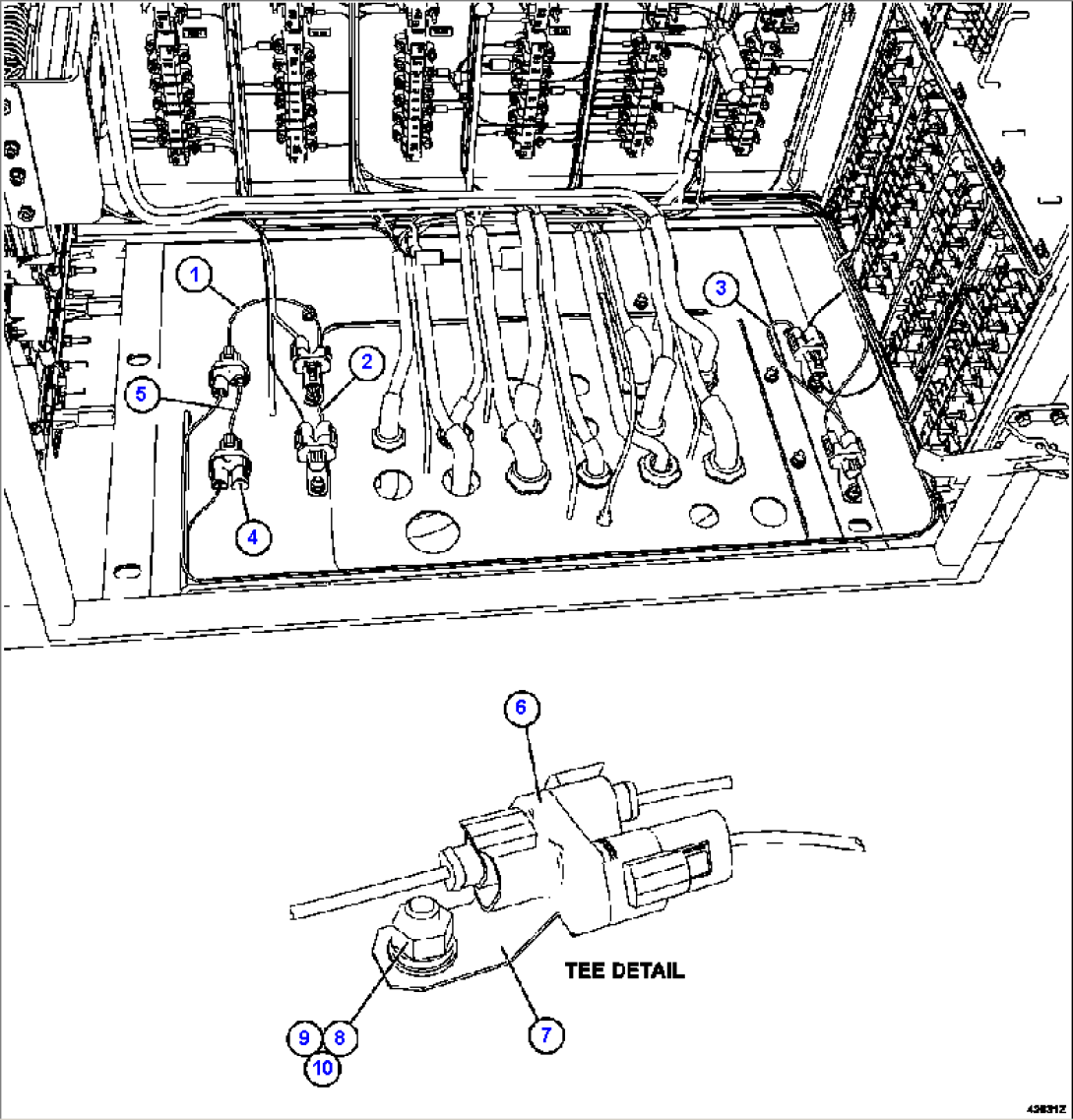 AUXILIARY CONTROL CABINET - FLOOR