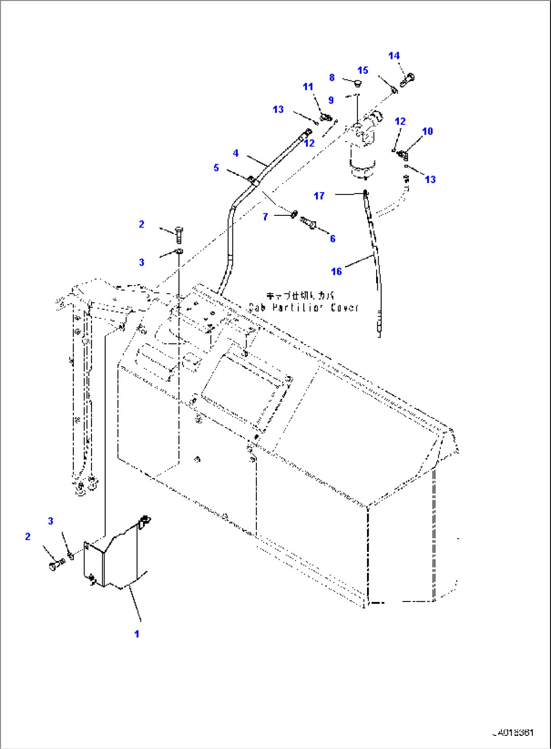 FUEL SUPPLY PIPING, FUEL FILTER MOUNTING