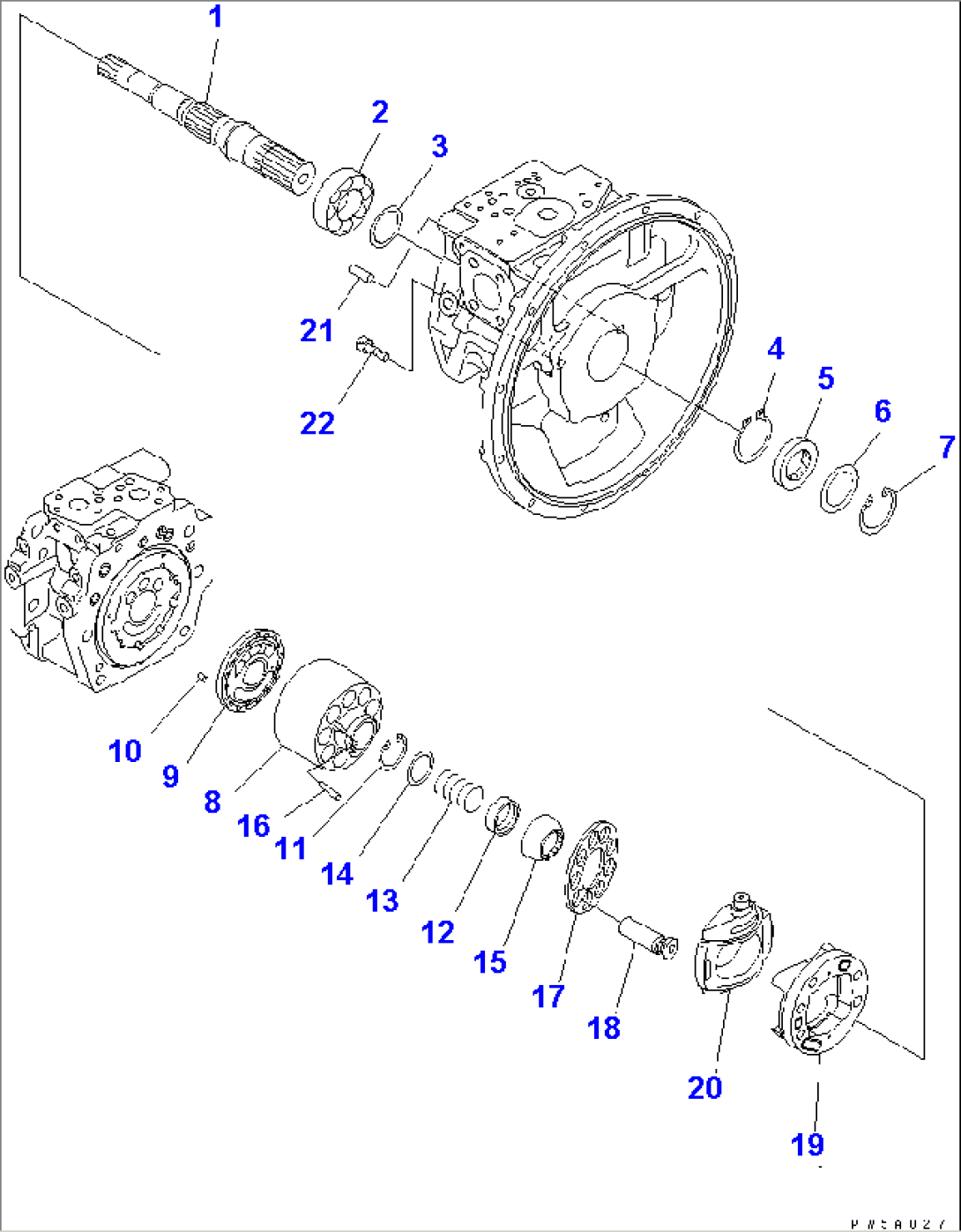 PISTON PUMP (3/11)