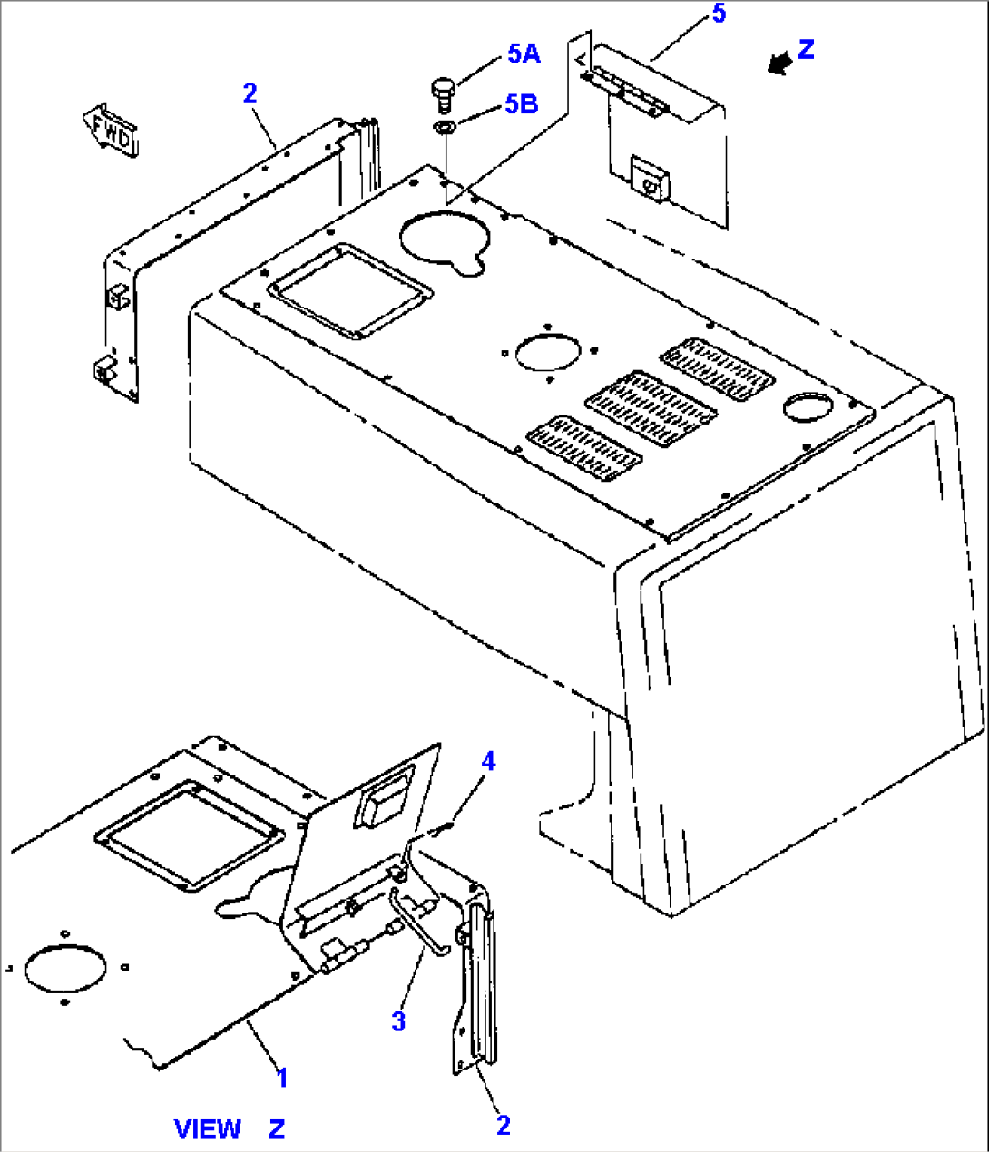 ENGINE HOOD (FOR SANDY AND DUSTY TERRAIN)
