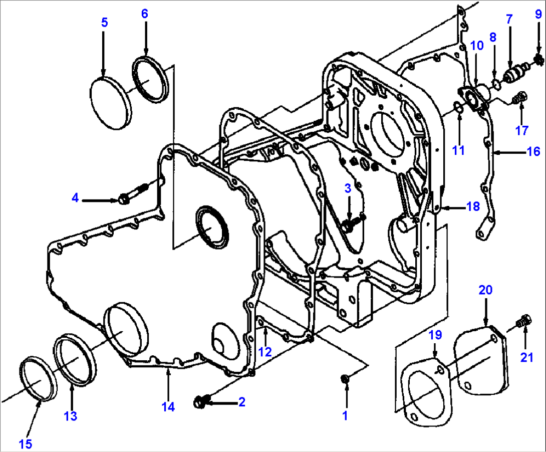 FRONT GEAR COVER