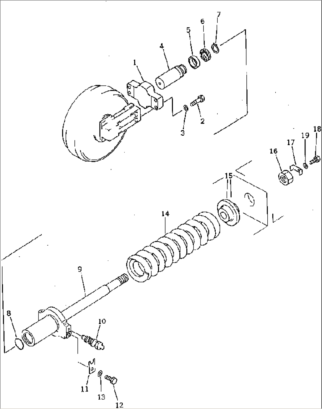 RECOIL SPRING (HEAVY DUTY SPEC.)(#12001-13351)