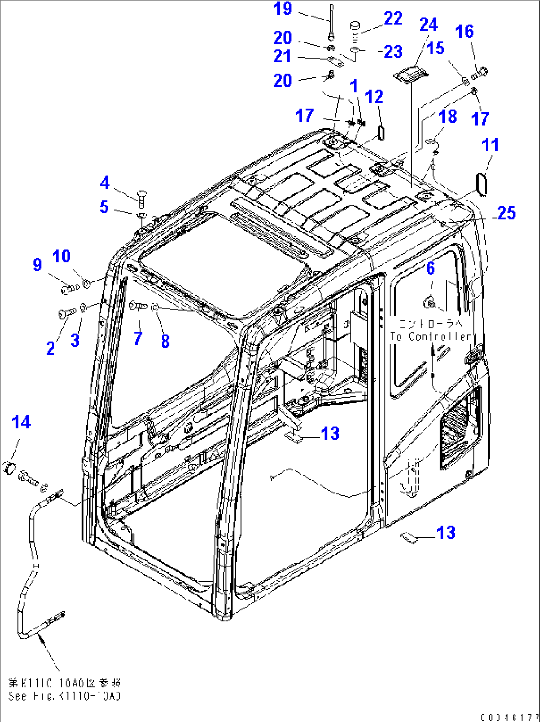 FLOOR FRAME (OPERATOR