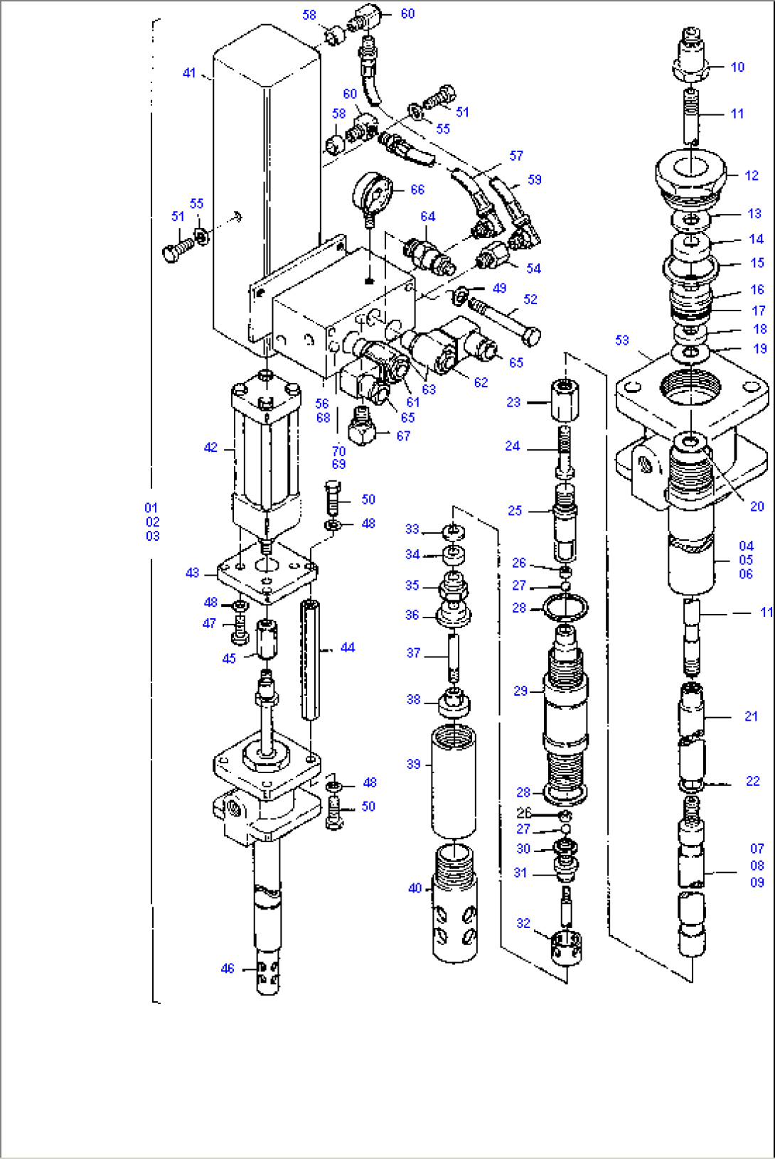 Lube Pump, Hydr.