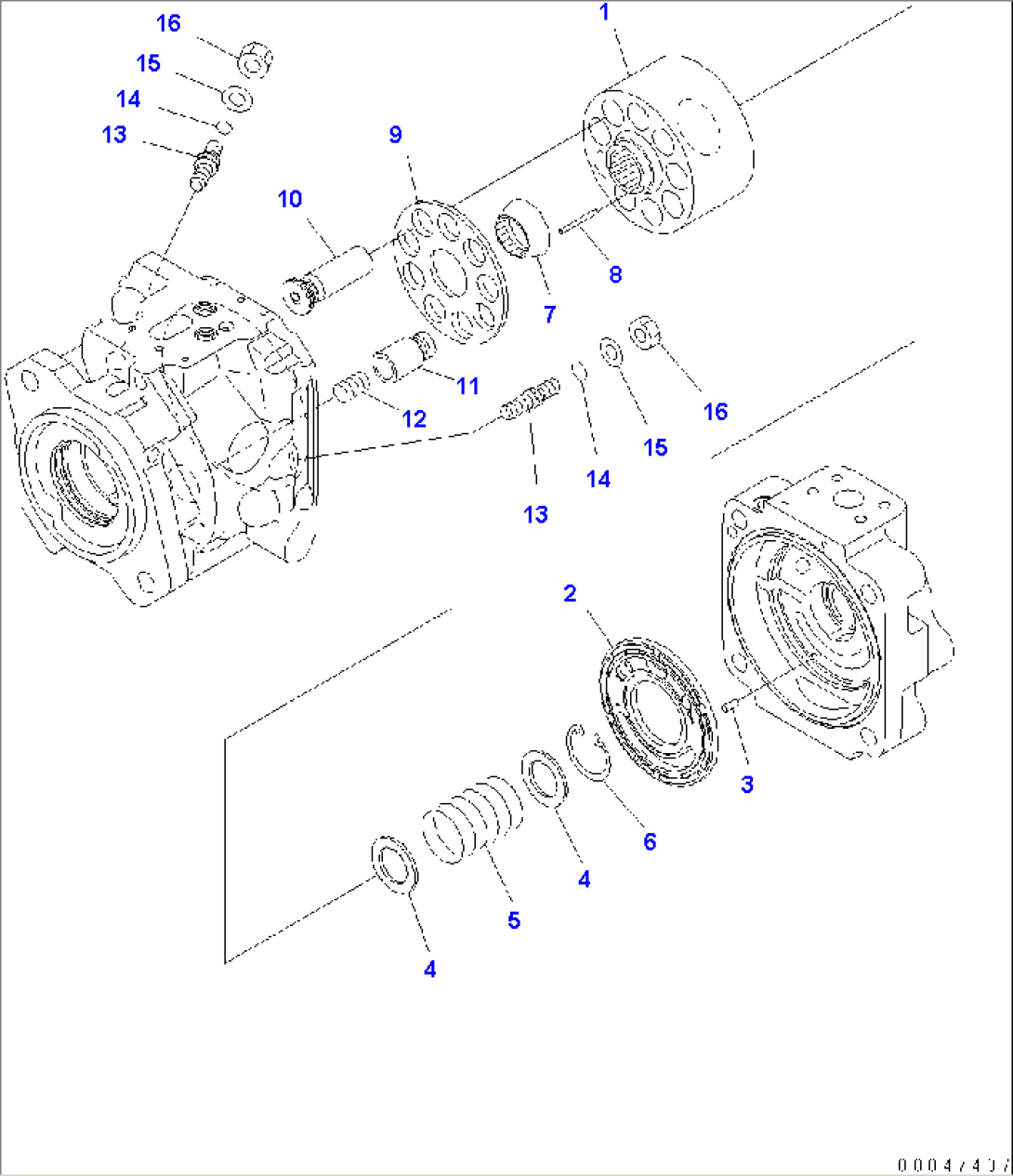 HYDRAULIC PUMP (STEERING) (2/4)