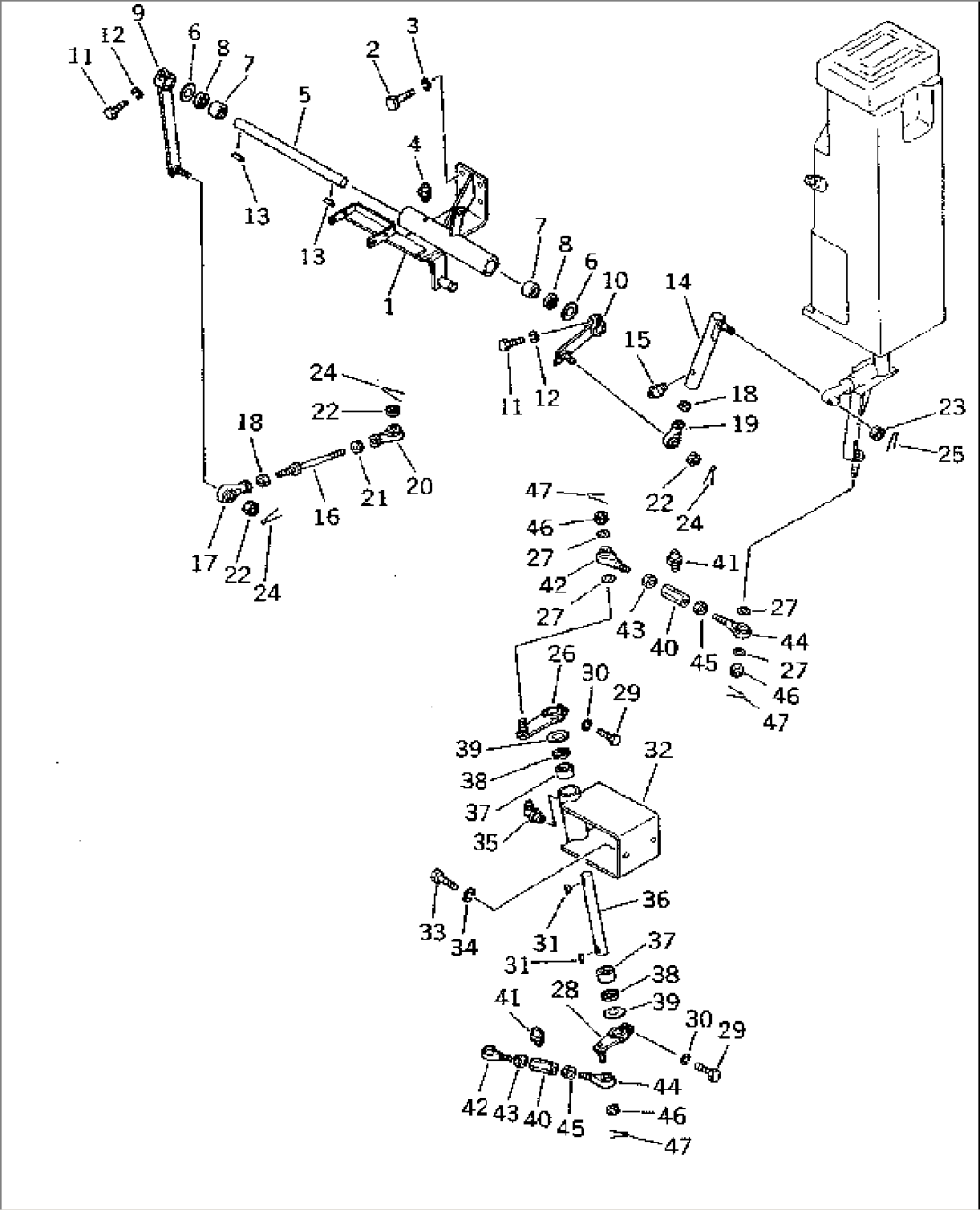 TRANSMISSION CONTROL LINKAGE