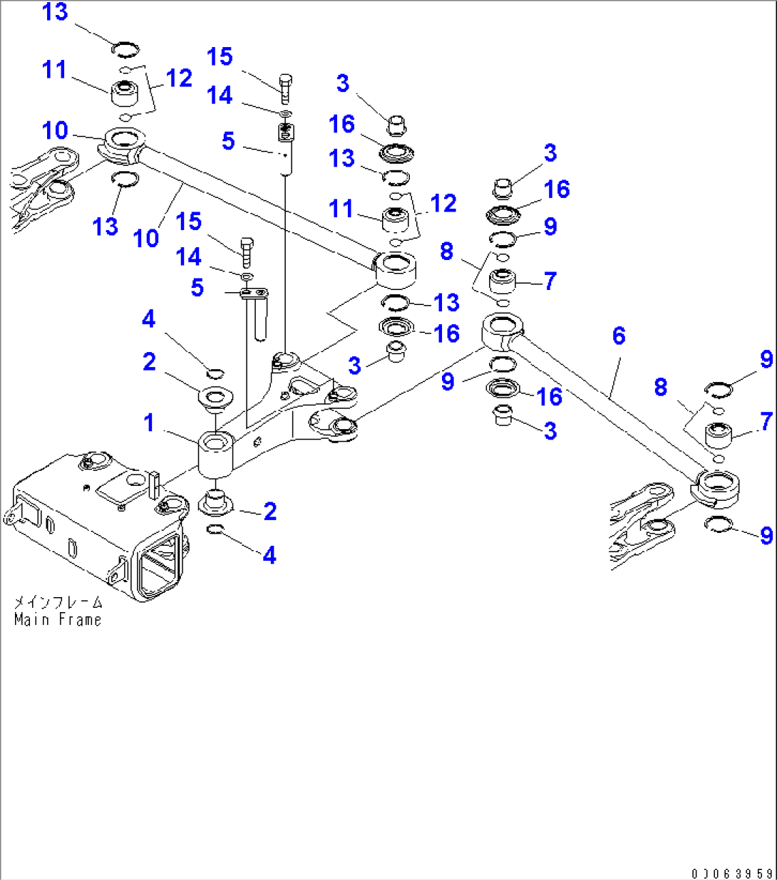 STEERING LINK (LEVER AND ROD)(#7169-)