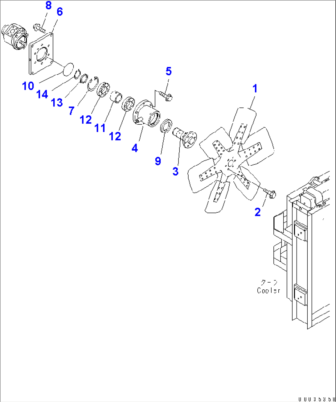 FUEL PIPING (FUEL COOLER¤ 2/4)