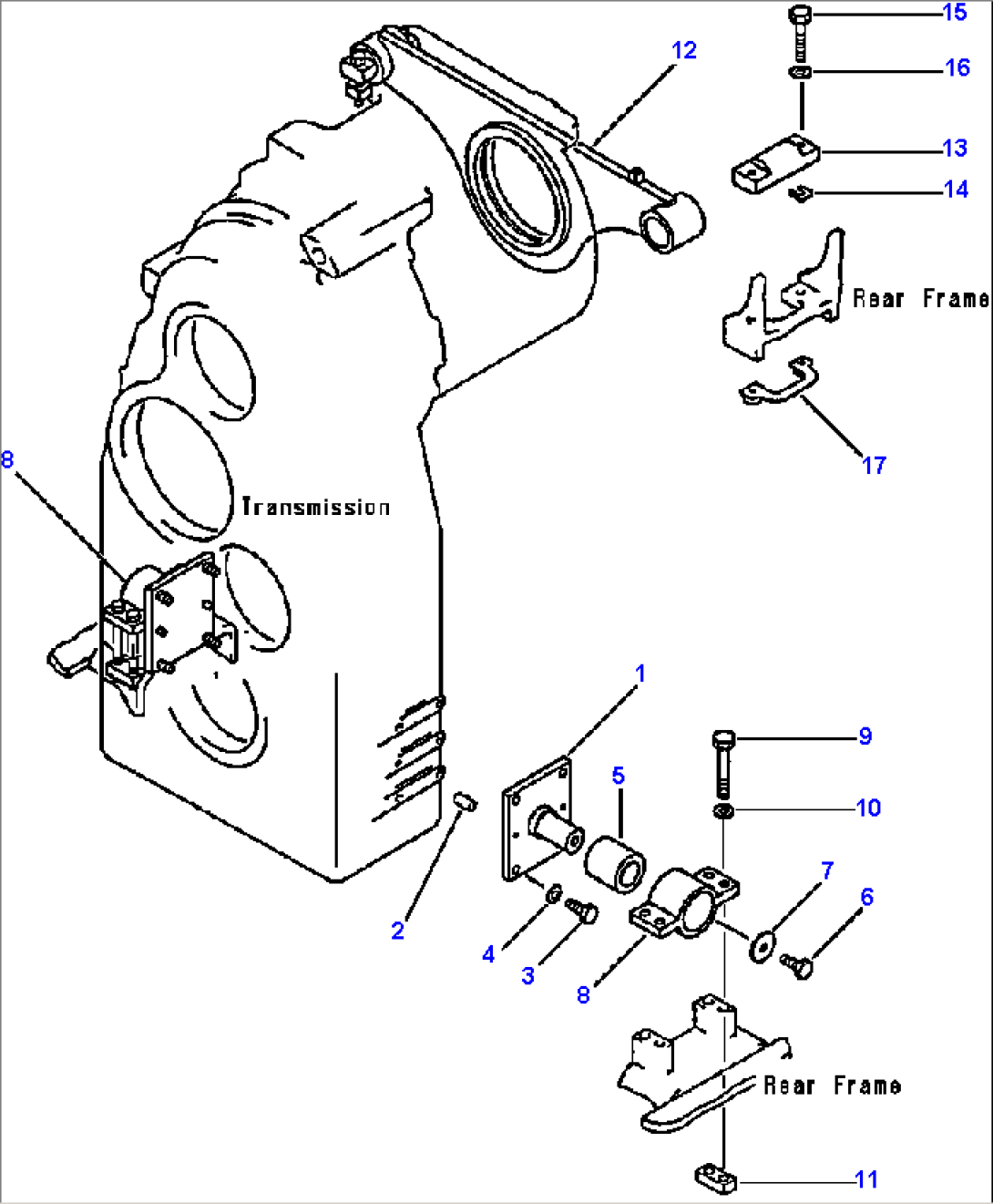 TRANSMISSION MOUNTING