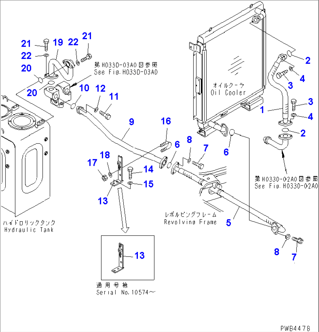 OIL COOLER LINE