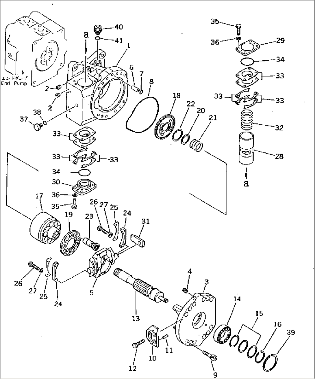 MAIN PUMP (4/13)(#15040-)