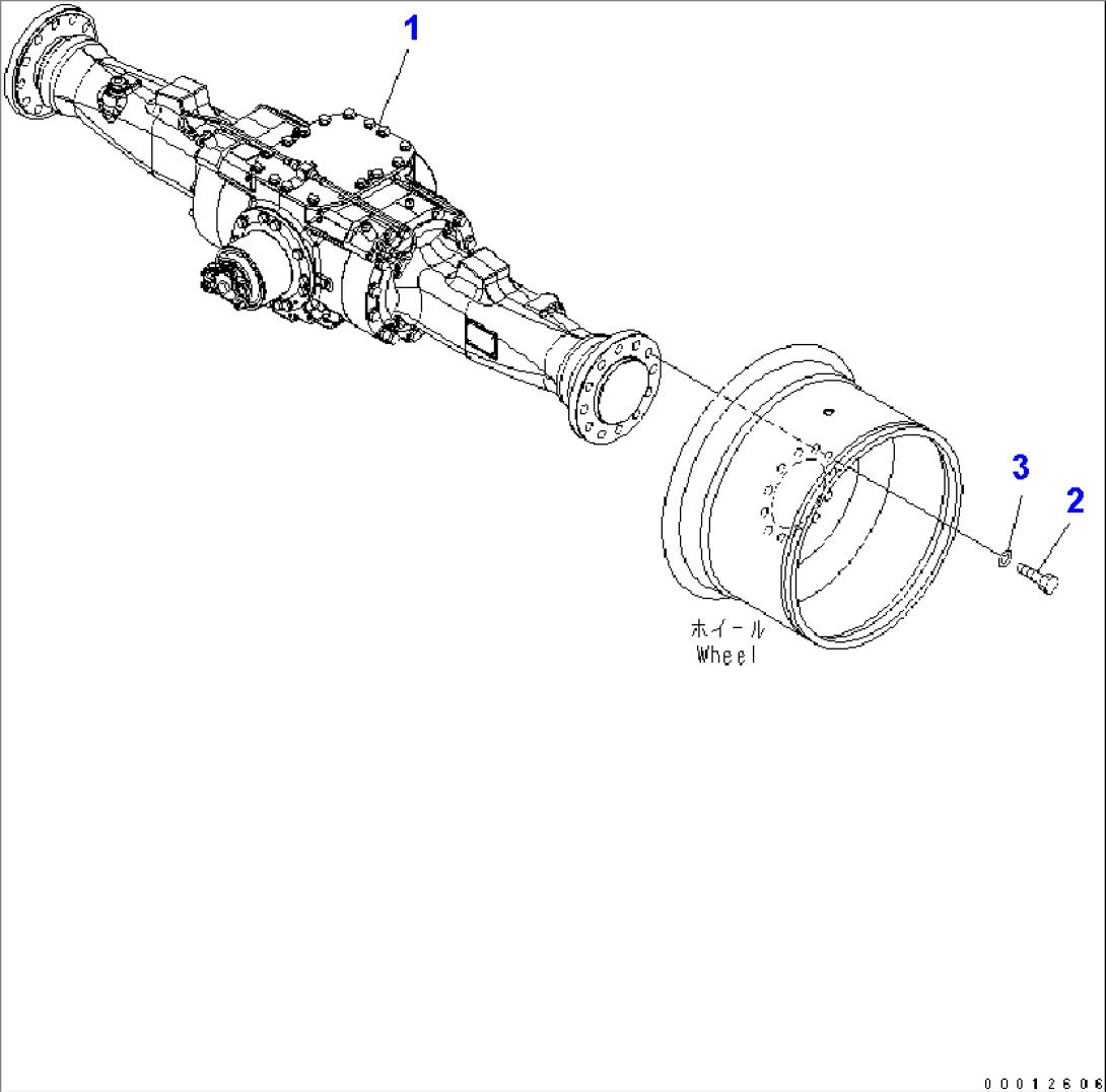 REAR AXLE MOUNTING