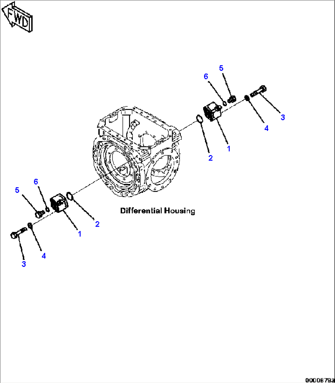 F4400-57A0 FRONT AXLE SLACK ADJUSTER