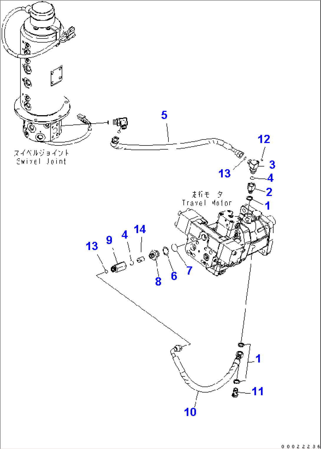 DRAIN LINE (LOWER)