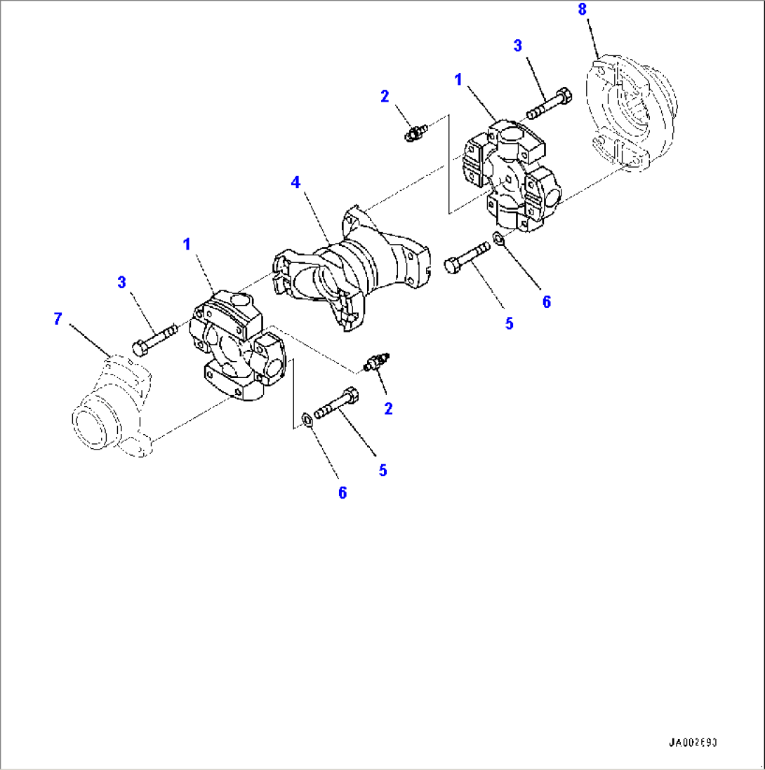 Universal Joint (#1001-)